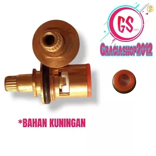 Jantung kran kran air Catridge Spare Part Kran Tembok Wastafel Cuci Piring Kuningan