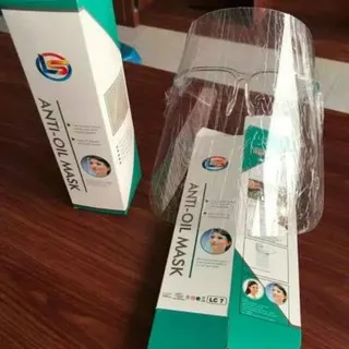 Face Shield Kacamata / Face Shield Nagita Jokowi READY STOCK / Kacamata Pelindung Wajah Full