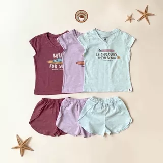 Bohopanna Surfing Tee & Pants GIRL / Bohobaby Surfing Girl