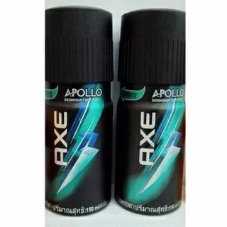 axe body spray parfume 150ml apollo (biru) /150ml harumkan indonesia/ dark temptation 135ml