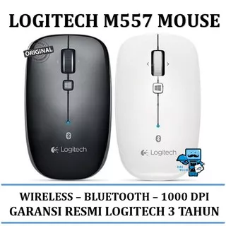 Mouse Bluetooth Logitech M557 Wireless Optical (DarkGray PearlWhite)