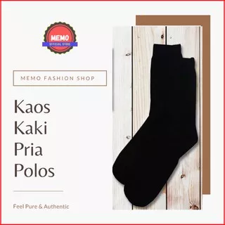 Kaos Kaki Polos Panjang Kaos Panjang Pria Socks Pria Kaos Kaki pria Dewasa Kaos Kaki Pria Tebal 006