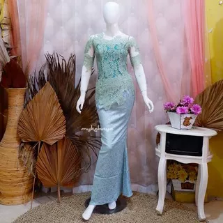 PROMO KEBAYA WISUDA MODERN KEBAYA BROKAT SABRINA MURAH KEBAYA DUSTY PINK KEBAYA MODIFIKASI