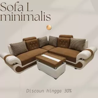 Sofa L sofa sudut sofa tamu sofa minimalis sofa 221 sofa murah cirebon tegal majalengka Indramayu