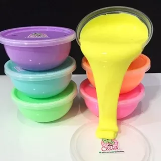 1 KG PUDING TOFU SLIME DAN ORIGINAL SLIME / murah 1kg warna warni slime squishy grosir banyak