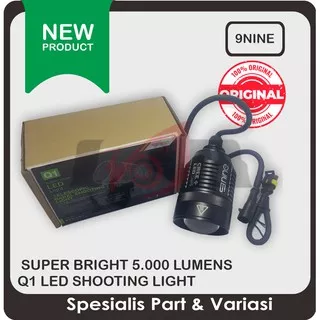 Lampu Sorot Q1 Led Shooting Light Laser Fokus Bulat Luminos 9nine