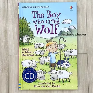 Usborne First Reading - The Boy who cried Wolf Story Book (with CD)