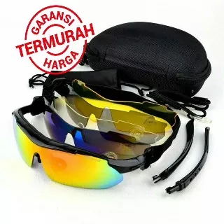 KACAMATA SEPEDA SPORT PRIA - WANITA OAK QUANTUM / TOMBSTONE LENSA POLARIZED -Bisa Pasang Lensa Minus