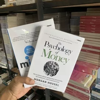 Paket 2 Buku PSYCHOLOGY OF MONEY - MINDSET - Motivasi Terlaris
