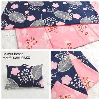 Balmut (Bantal Selimut) Besar Motif Sakurako ( Bantal Selimut Dewasa ) size 35x50cm