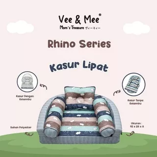 KASUR BAYI LIPAT OVAL VEE & MEE RHINO SERIES VMK1010 | BABY BED SOFA BAYI | PERLENGKAPAN BAYI | KADO