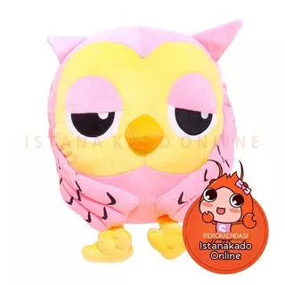 Boneka Owl Burung Hantu Binatang Roumang 20 Pink IKO00737