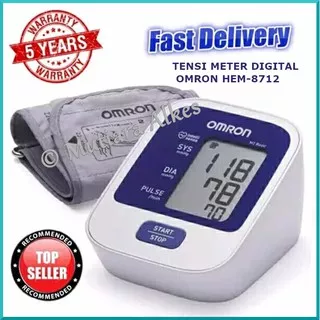 (MUTIARA ALKES) Tensi Meter Digital OMRON / Automatic Blood Pressure Monitor/ Tensi Digital / Tensi Darah