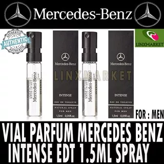 VIAL PARFUM ORIGINAL MERCEDES - BENZ INTENSE EDT 1.5ML FOR MEN TERMURAH