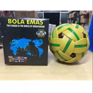 Bola takraw plastik bola emas 501