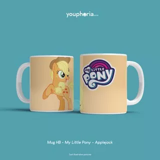 Mug Custom - Gelas Karakter Kartun - Souvenir - Kado Mug Full Print My Little Pony