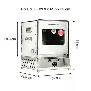 Oven kue - oven kue kering - oven hock - oven hock stainless - oven portable hock - oven gas