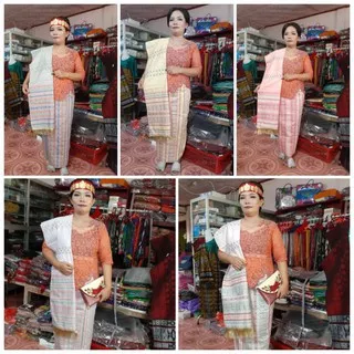 Songket mesin motif pucca bintik