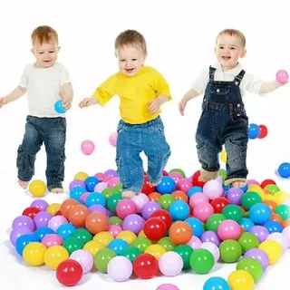 Mainan Edukasi Bola Warna Warni Warna Pastel - Mainan Anak Mandi Bola Per 1Pcs - Mainan Anak Mandi Bola Kolam Mandi Bola