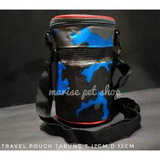 Travel pouch sugar glider cylinder - tas jalan jalan sugar glider