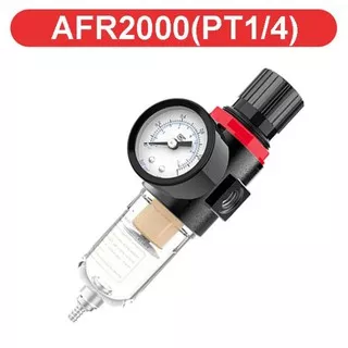 Air Filter Regulator Angin AFR-2000 Penyaring Minyak Kompresor Udara Lembab AFR2000 Air Compressor Filter Regulator