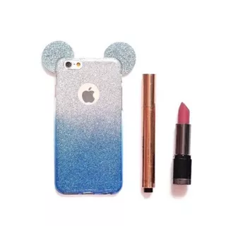 Mickey Glitter Case for Iphone 4/4S 5/5s/se 6/6s 6PLUS/6SPLUS 7/8 GRAND PRIME