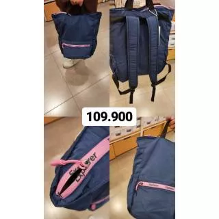 MINISO Tas Ransel Backpack Sekolah Back Pack Tas Punggung Wanita Cewek Remaja Pria Sport Gendong Kain Polyester Model Baru Cowok Terbaru 2020 Gunung Traveling Travel Kasual Casual Cewek Remaja Pria Ringan Fashion Berpergian Outdoor Olahraga