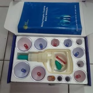 HARGA TERMURAH Kangzhu Vacuum Cupping/ Alat Kop Bekam Badan/ 1 Set Alat Kop Murah RK SHOP