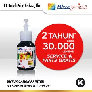 Tinta Canon BLUEPRINT Refill For Printer Canon 100ml Black - Hitam CP