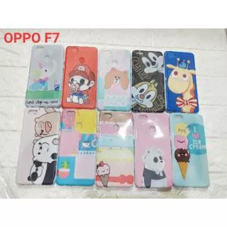 SOFTCASE OPPO F7 GLOSSY KARAKTER