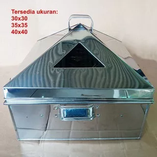 Klakat kukusan Dandang Stainless ukuran 30,35,40 cm