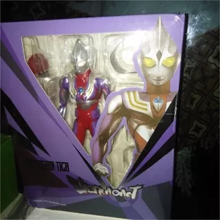 Action Figure Ultraman Tiga Shf Ultraman Tiga Shfiguarts Ultraman Tiga Mainan Ultraman Tiga