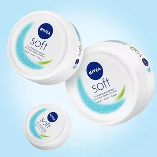 NIVEA Crème Soft/Krim Pelembab Jar 25-100ml