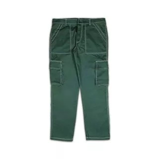 Carpenter cargo army- celana cargo panjang- cargo pants- celana cargo hijau- 4cm- 4cmstore