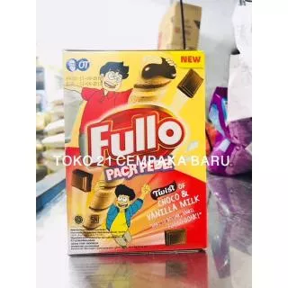 Fullo Astor Choco & Vanilla Milk 1 BOX isi 24 PCS | Roll Fullo Promo