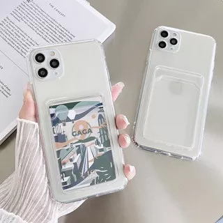 Card Phone Case Huawei Mate 40 P40 Pro P40 Lite E Y9S Y7P Y7A Y7 Y9 Prime 2019 Honor 9X Pro 10 10X Lite Soft Casing Holder