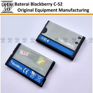 Baterai Blackberry C-S2 Curve 8300 8310 8320 9330 Kepler Original Batre Batrai Battery BB CS2