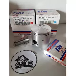 READY STOCK BANYAK 15MARET Piston Kit Fim Izumi Ninja R RR Pin 15 Fim83 Fim 83 STD 50 100 150