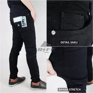 Celana Jeans Pria Black Viper APPAREL™ Destroy-VLG36 Series ORIGINAL