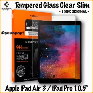 Tempered Glass iPad Air 3 / Pro 10.5 inch Spigen Glas tR Screen Guard Protector Anti Gores 2019 2017