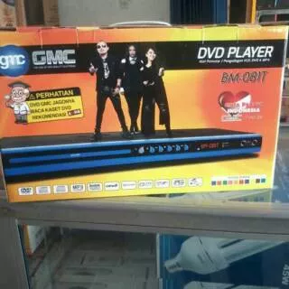 Dvd gmc 081kualitas oke handal membaca kaset bajakan maupun tidak tahan lama body besi anti kebakar