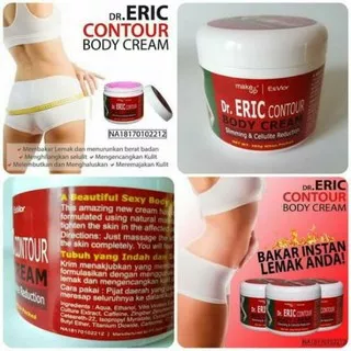 Dr Eric Slimming Hot Cream BPOM - Dr Eric Contour Body Cream / Pelangsing Tubuh Cream DR ERIC BPOM