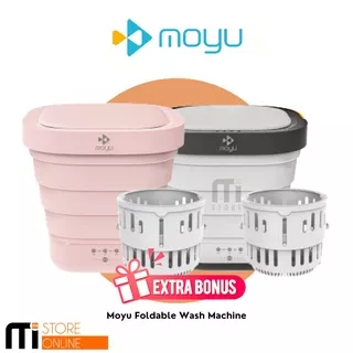MOYU Portable Mini Washing Machine Electric Mesin Cuci Touch Foldabe