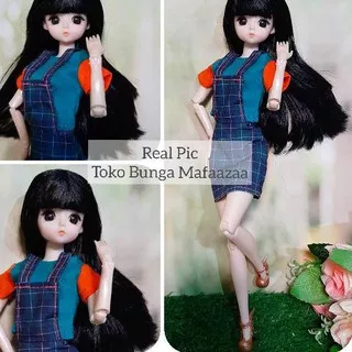 Star 5.5 BONEKA BARBIE FREYA DOLL BONEKA PIVOTAL MATA 3 DIMENSI 3D EYES