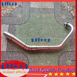 Pipa header leheran knalpot satria fu facelift ngaceng road race inlet diameter 50