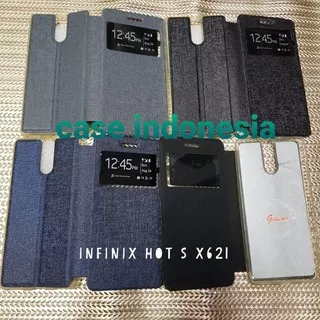 SALE!!! Leather Flip Case Infinix Hot S X521 Infinix Hot S pro