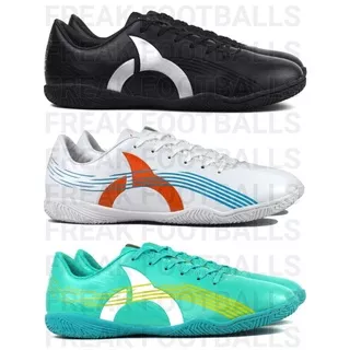 Sepatu Futsal Ortuseight HORIZON IN - Fluo Green White Red Black Silver Pale Cyan Aqua Original