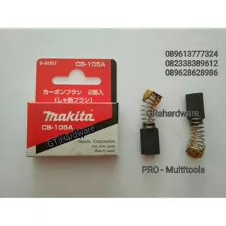 Arang / Spull Makita B-80307 Carbon Brush CB-105 A CB 105 A CB105 A CB 105A