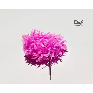Suyok Bunga Kertas Krep - Bunga Suyok Warna Pink Perangkai Bunga Papan 500g