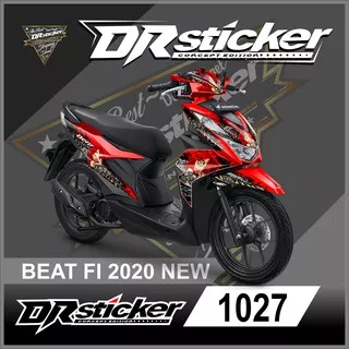 1027 Decal Beat New 2020 Full Body - Decal Honda Beat 2020 3d